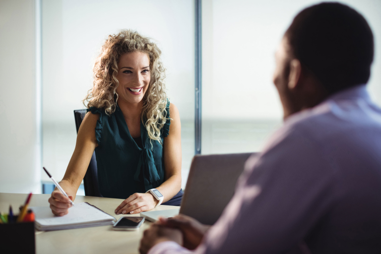 business executives interacting with each other2