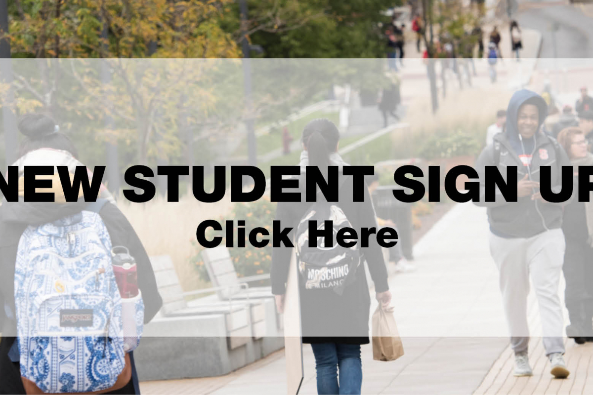 New Students Sign Up Slider